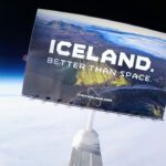 Icelandic Tourist Board's billboard in space