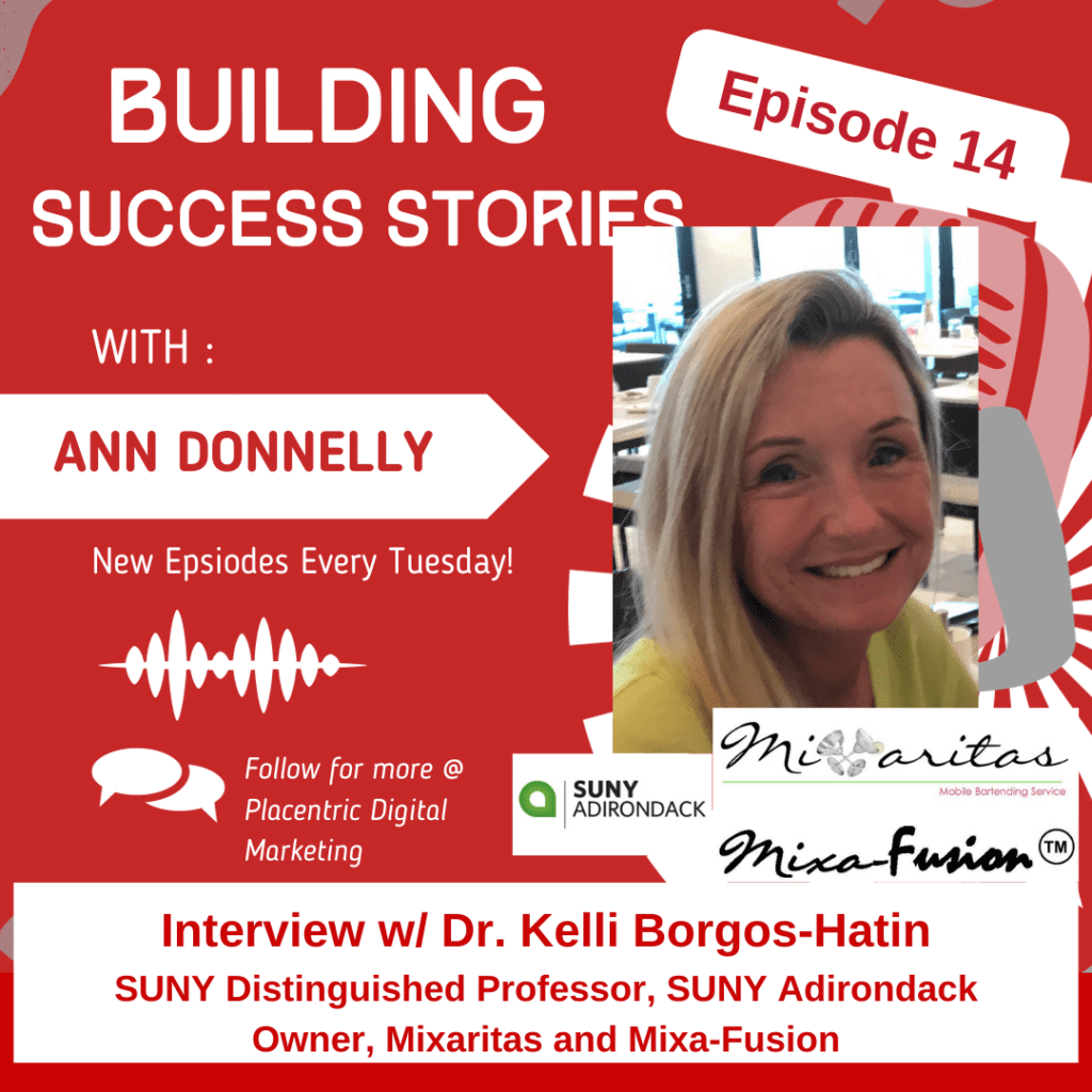 Building Success Stories Interview with Dr. Kelli Borgos-Hatin, SUNY Distinguished Professor, SUNY Adirondack, Owner Mixaritas and Mixa-Fusion