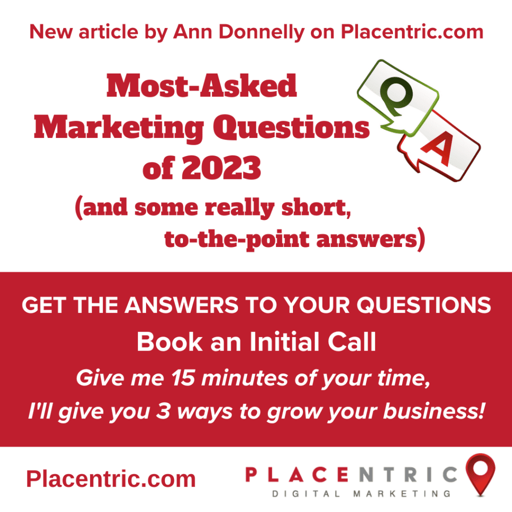 most asked marketing questions of 2023