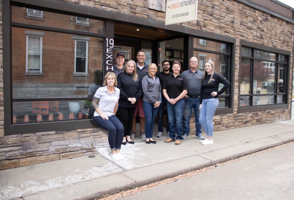 The staff of Erbessd Instruments Glens Falls' office.